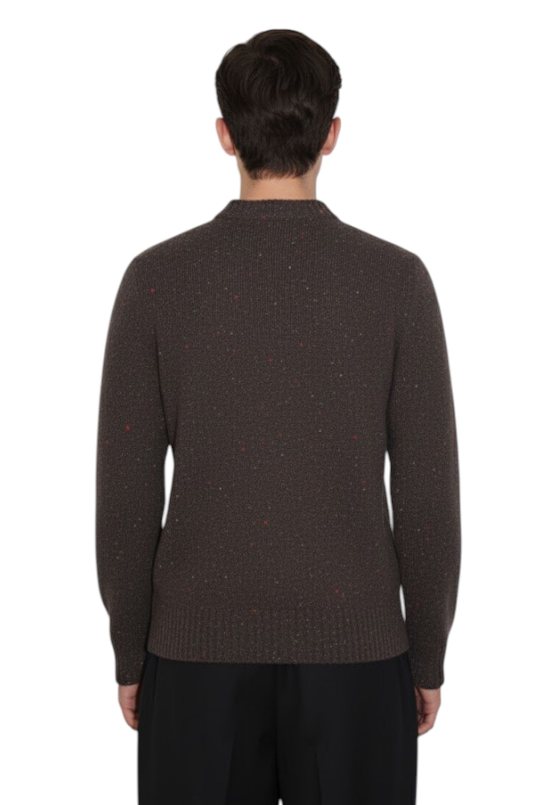 GIROCOLLO MANICA LUNGA Marrone Kangra