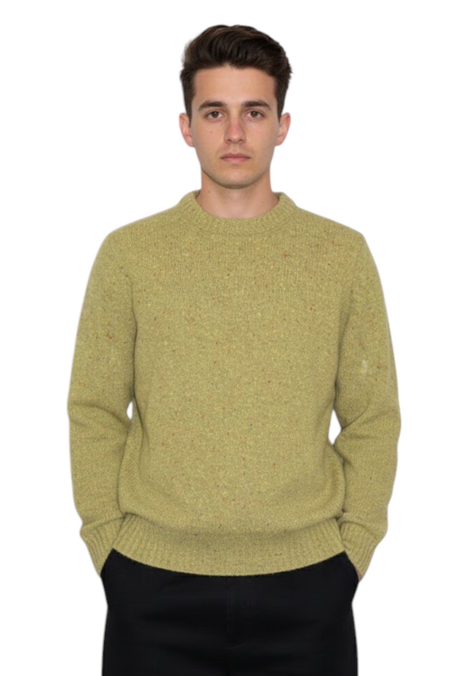 GIROCOLLO MANICA LUNGA Verde Kangra