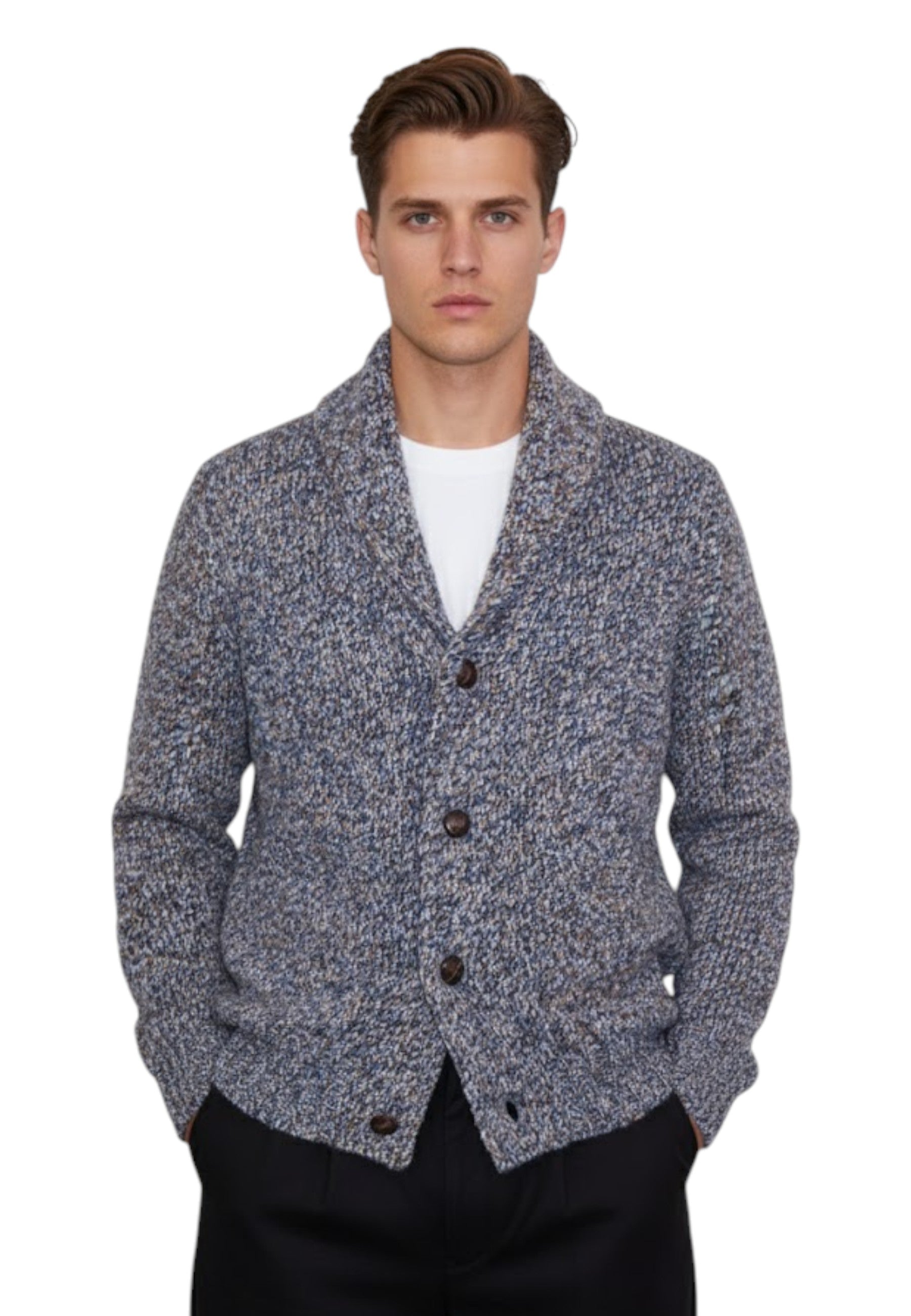 CARDIGAN Grigio Kangra