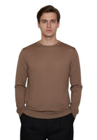 GIROCOLLO MANICA LUNGA Marrone Kangra