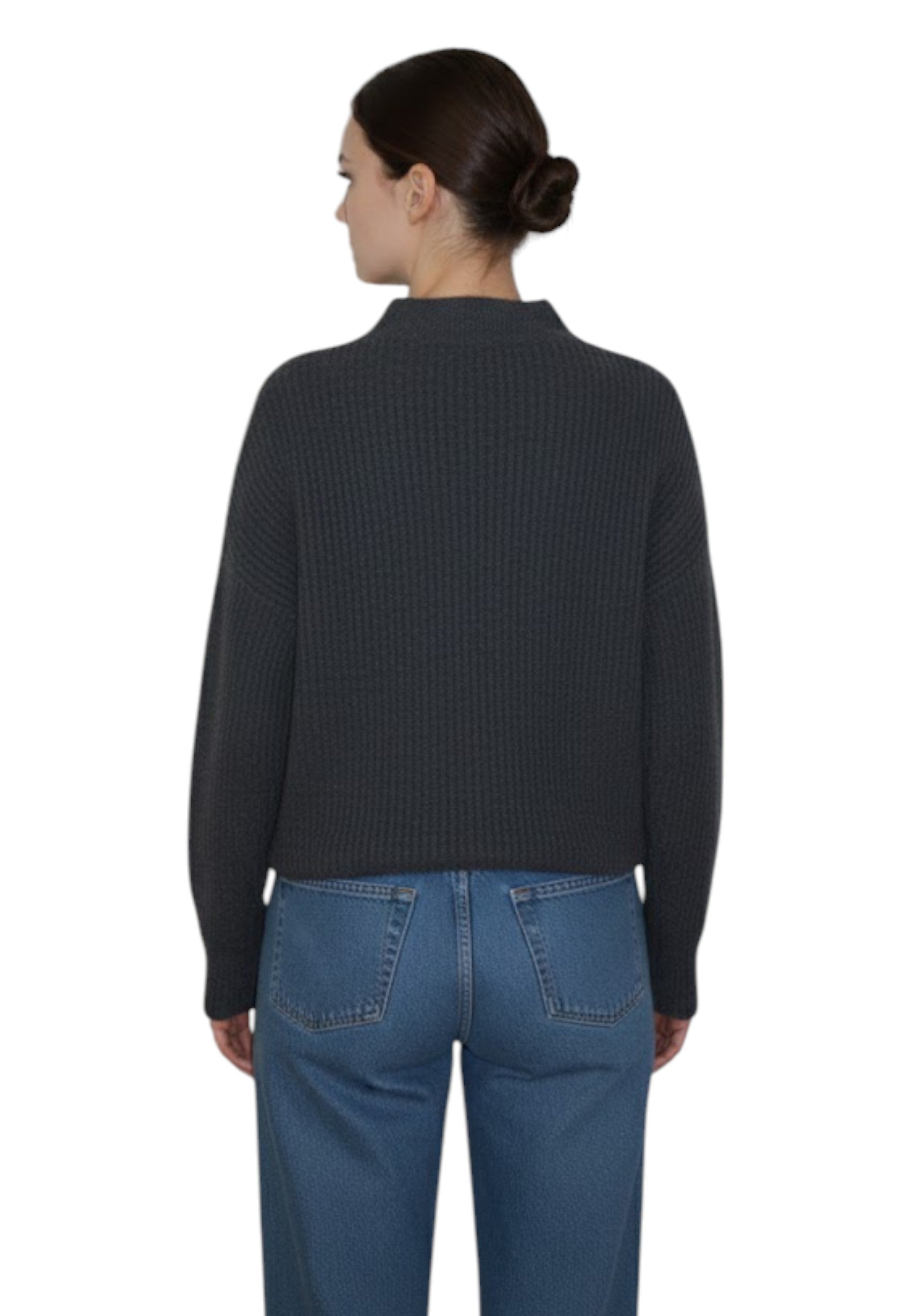 GIROCOLLO MANICA LUNGA Grigio Liviana Conti