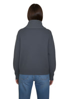 MAGLIE CON ZIP Grigio Liviana Conti