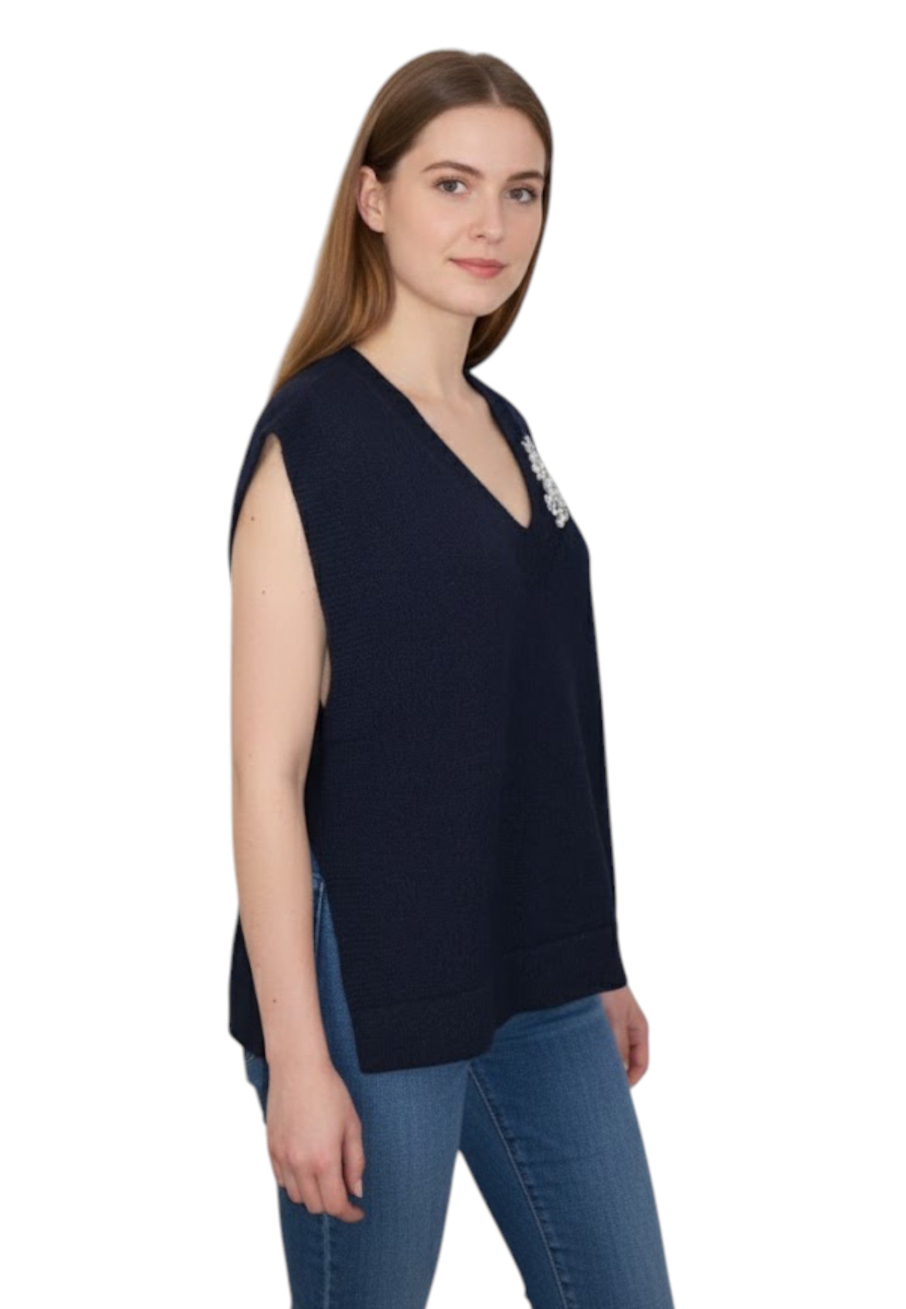 GILET Blu Liviana Conti