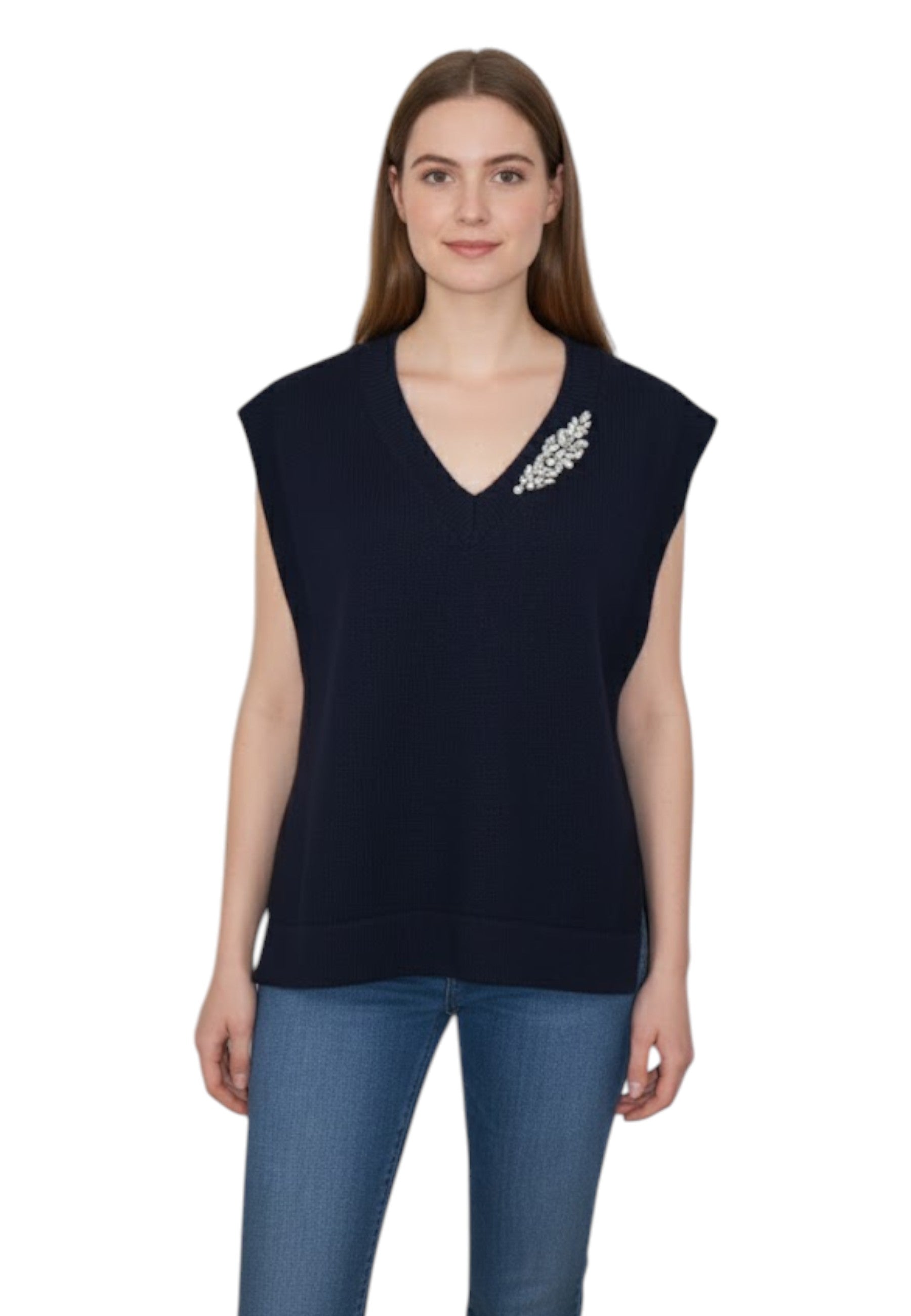 GILET Blu Liviana Conti