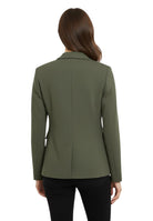 BLAZER MONOPETTO Verde Liviana Conti