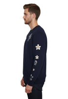 FELPA A GIROCOLLO Blu Inspired By A True Story