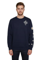 FELPA A GIROCOLLO Blu Inspired By A True Story