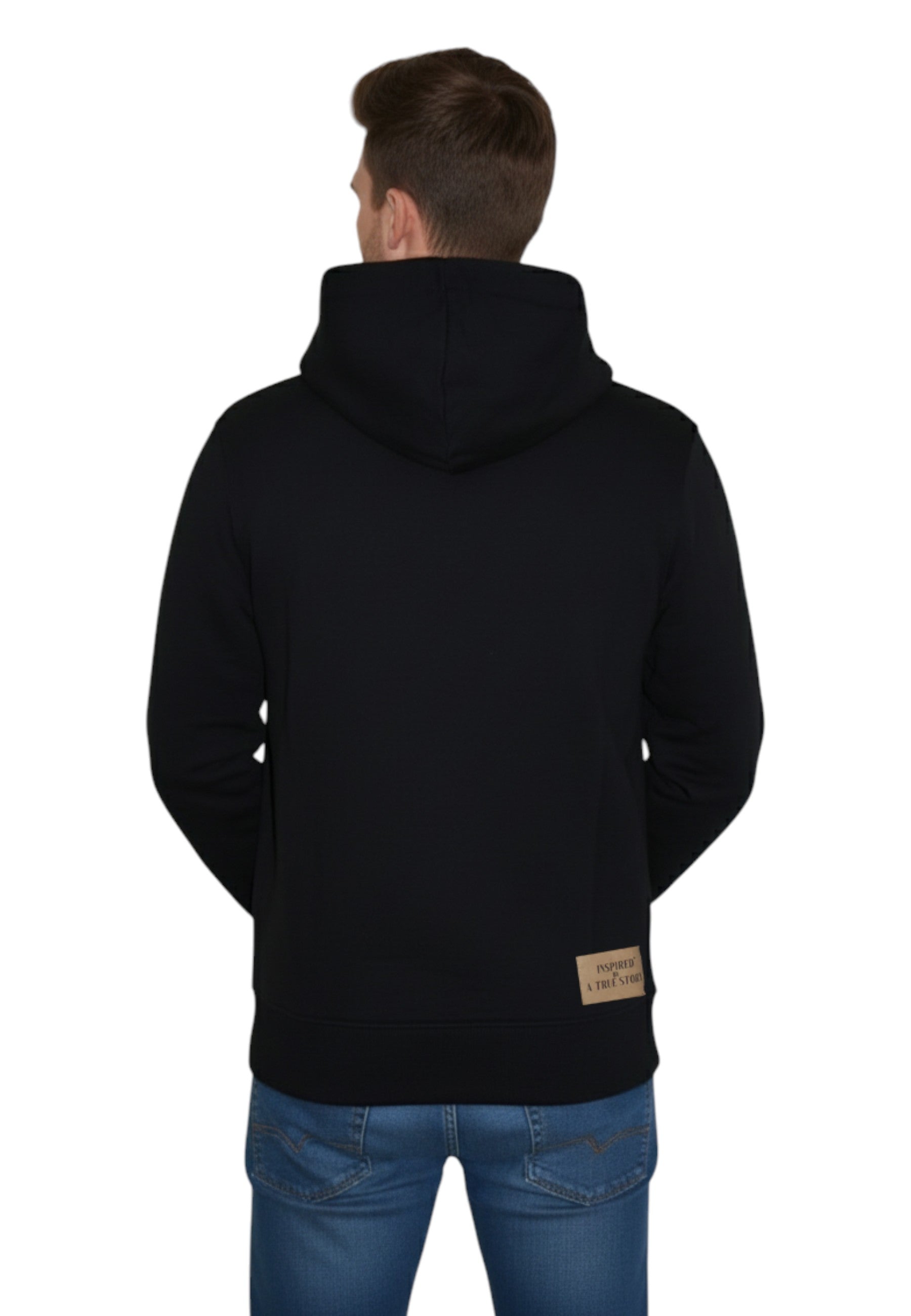 FELPE CON CAPPUCCIO Nero Inspired By A True Story