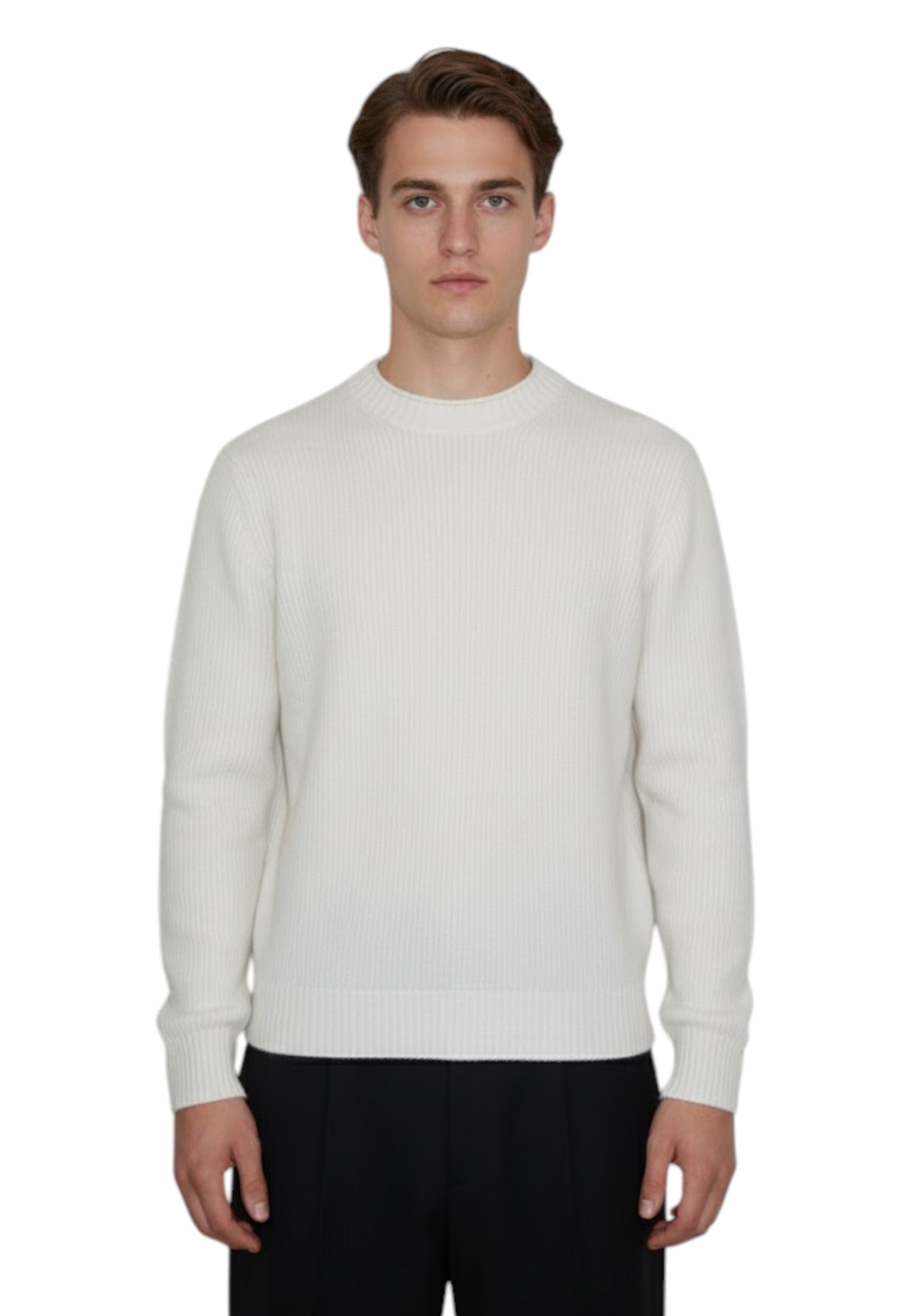 GIROCOLLO MANICA LUNGA Bianco Jurta