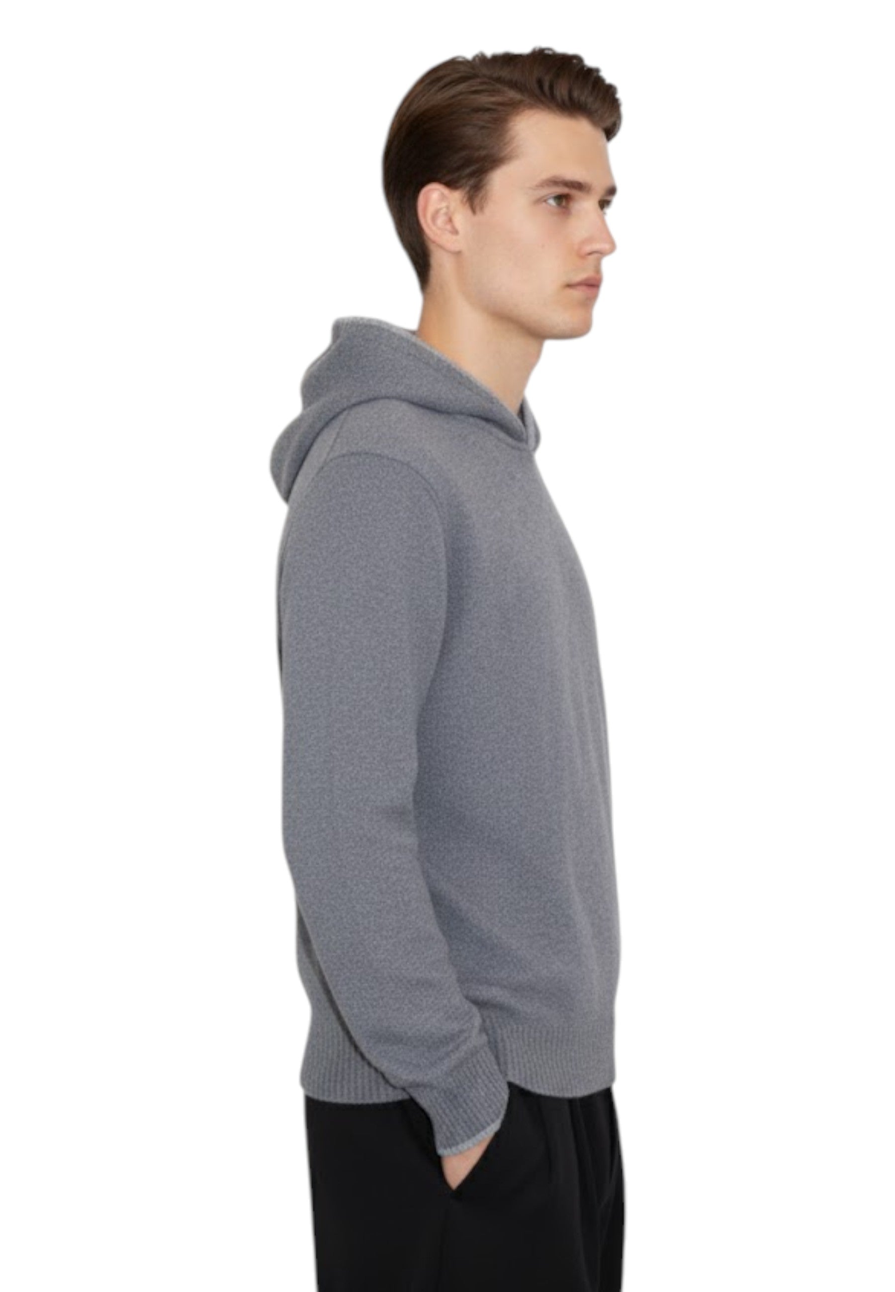 FELPE CON CAPPUCCIO Grigio Jurta