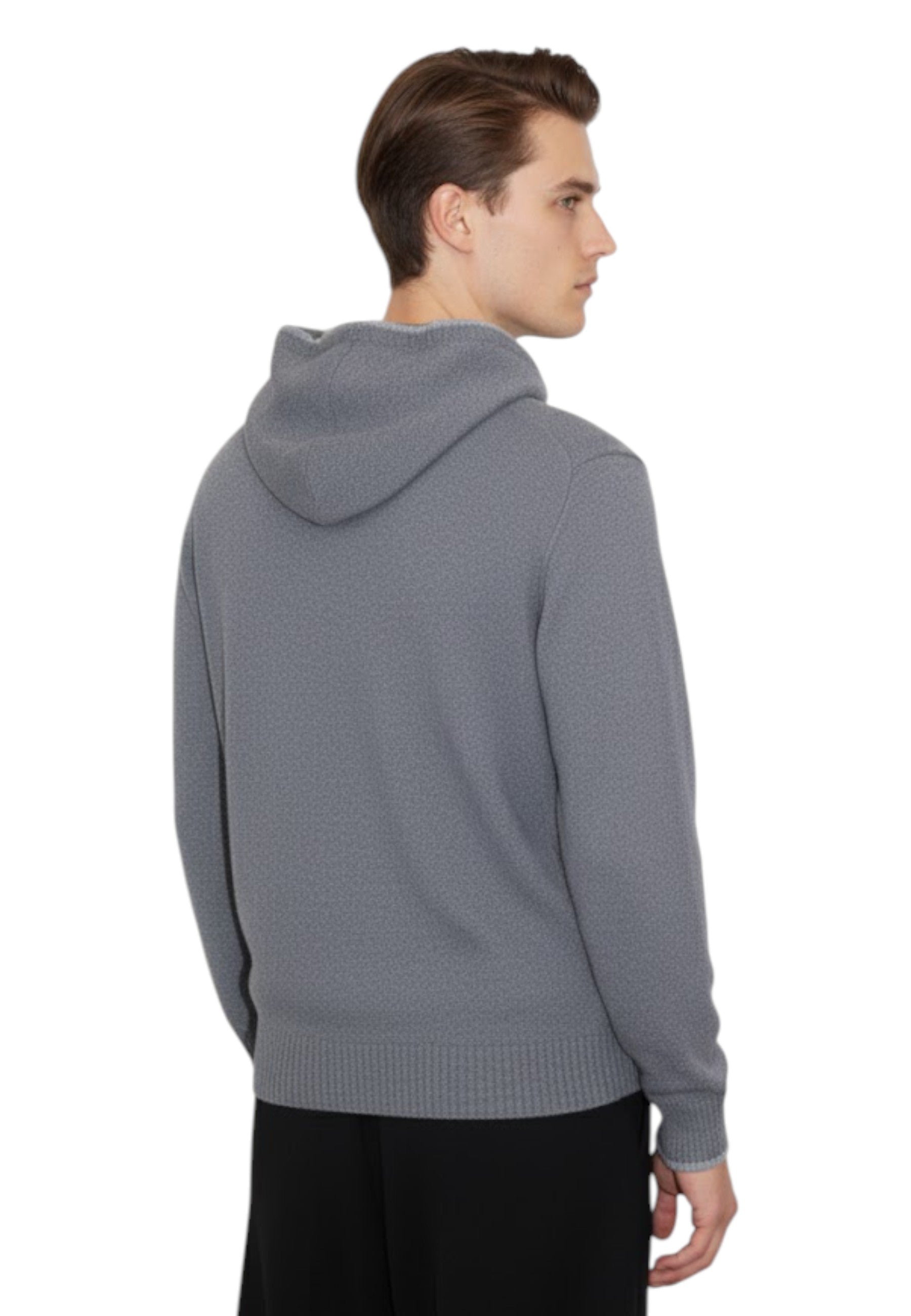 FELPE CON CAPPUCCIO Grigio Jurta