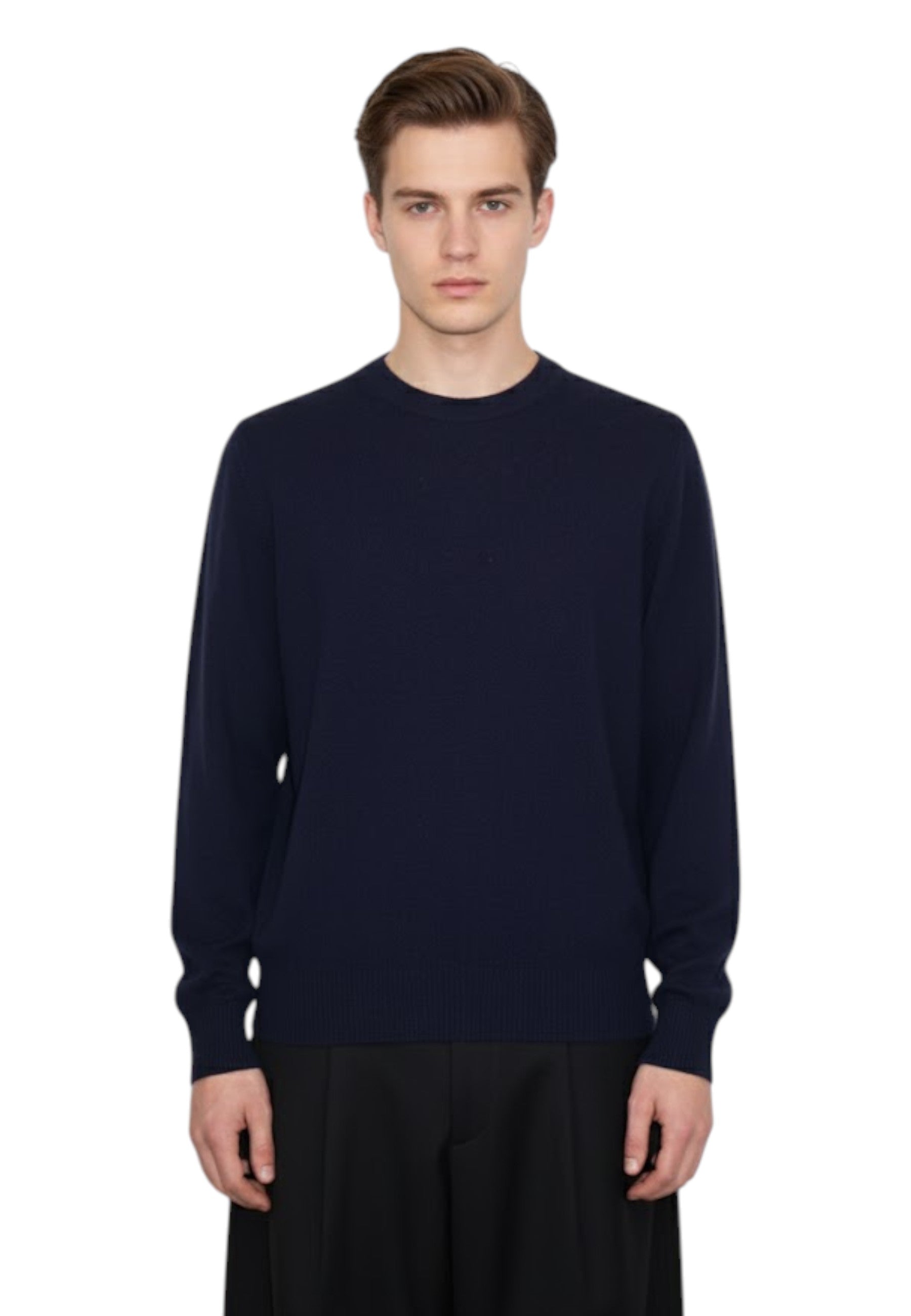 GIROCOLLO MANICA LUNGA Blu Jurta