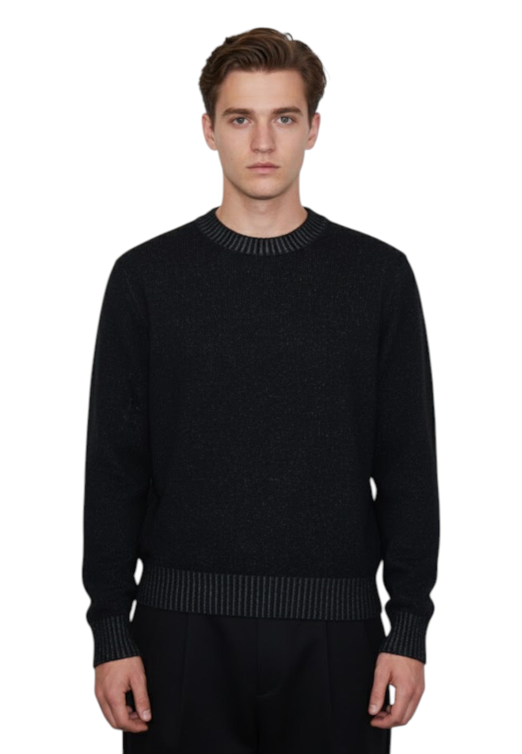 GIROCOLLO MANICA LUNGA Nero Jurta