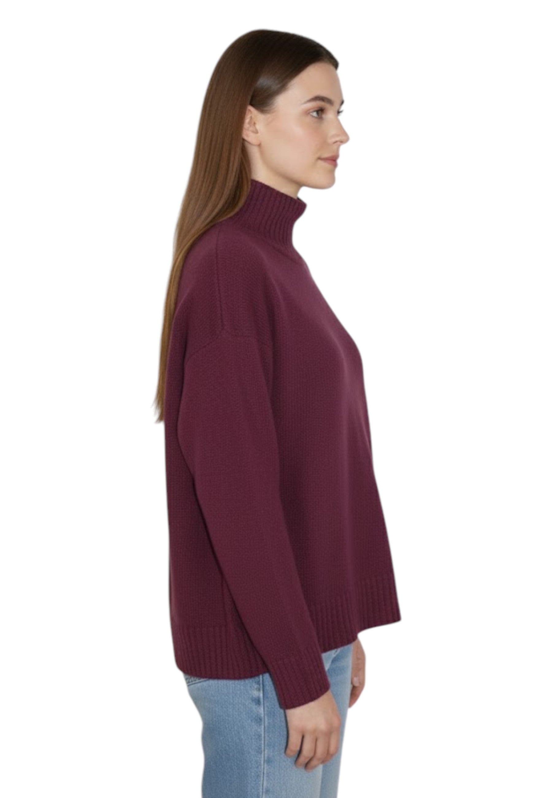 GIROCOLLO MANICA LUNGA Rosso Hekla & Co