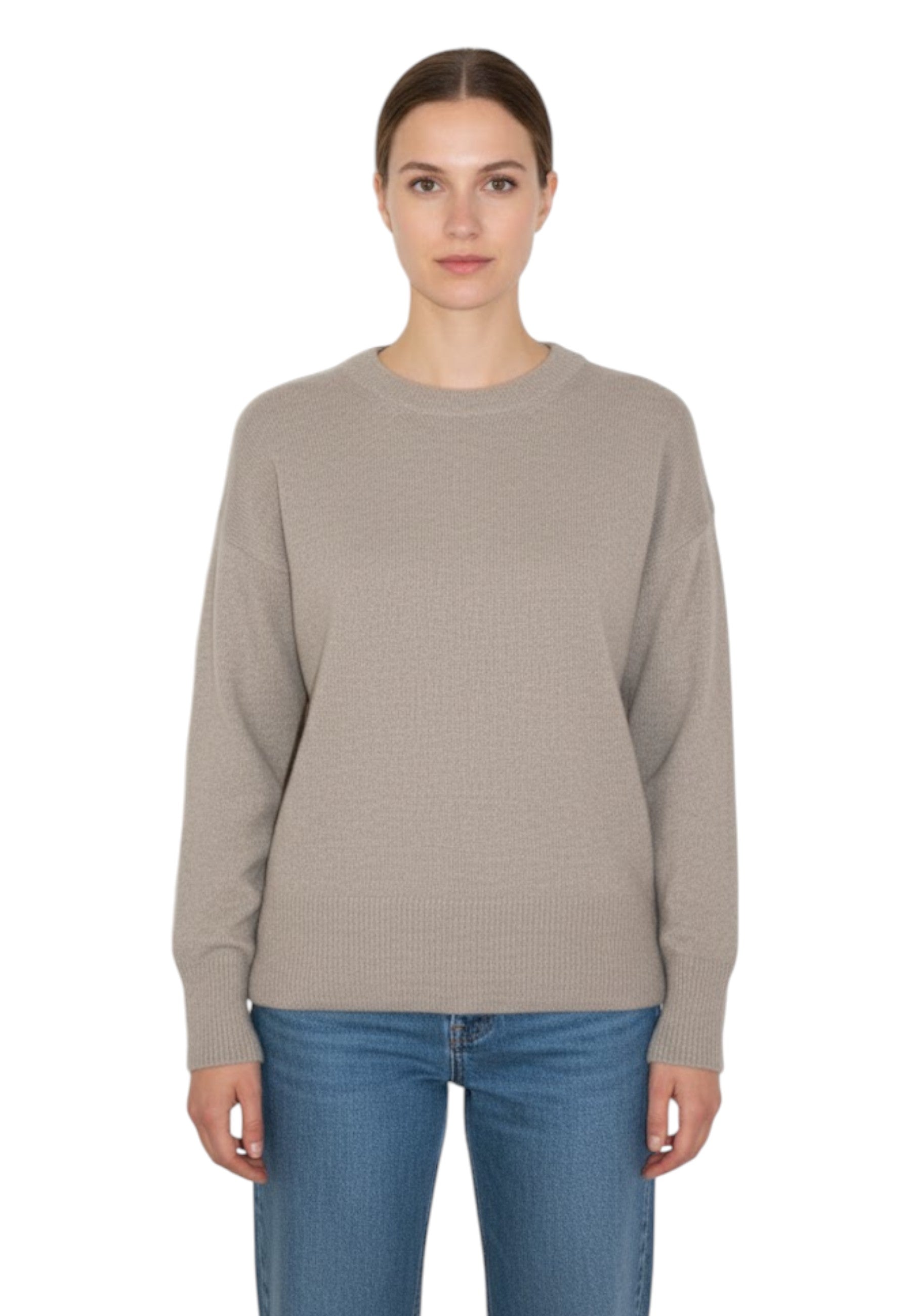 GIROCOLLO MANICA LUNGA Marrone Hekla & Co