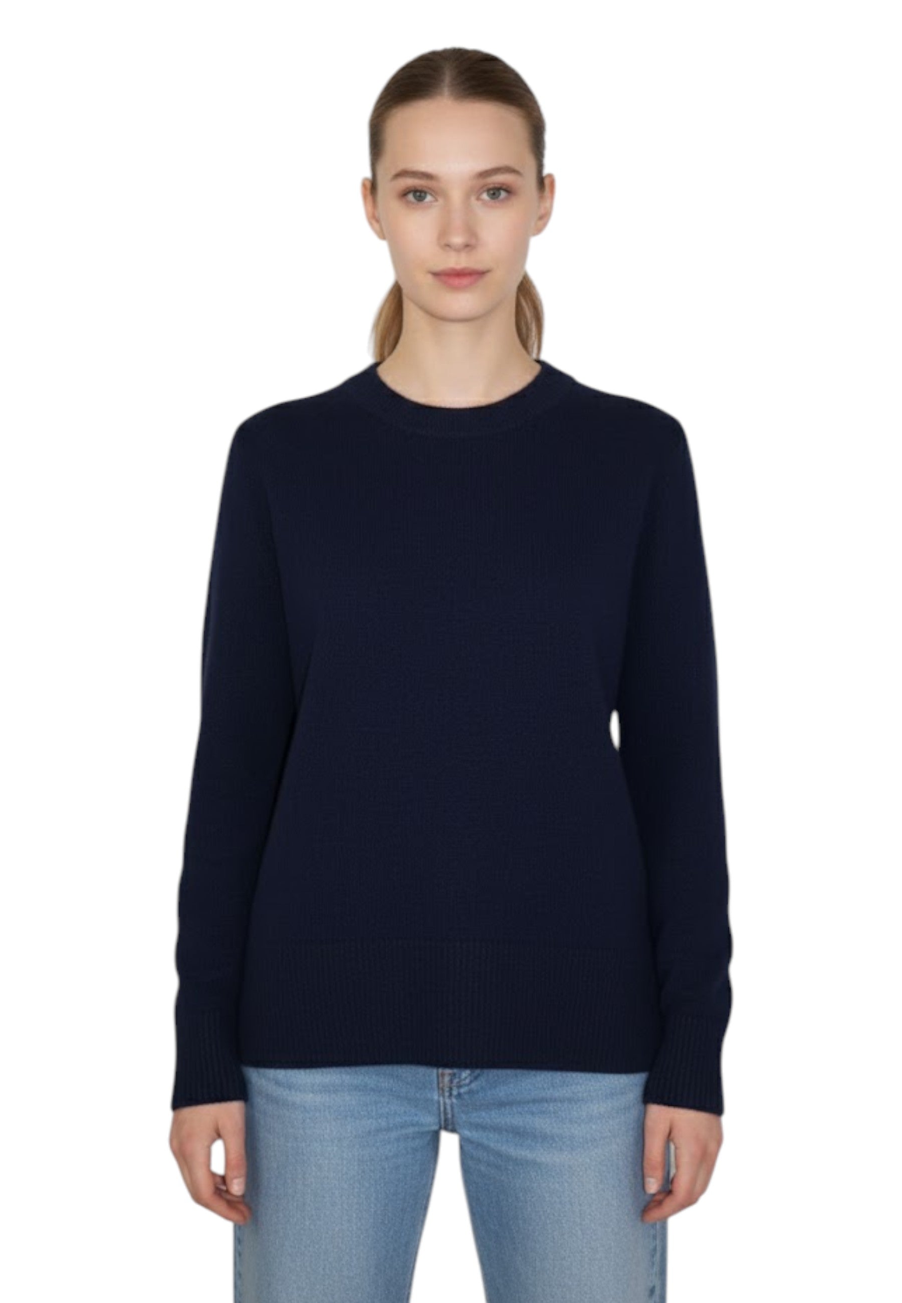 GIROCOLLO MANICA LUNGA Blu Hekla & Co