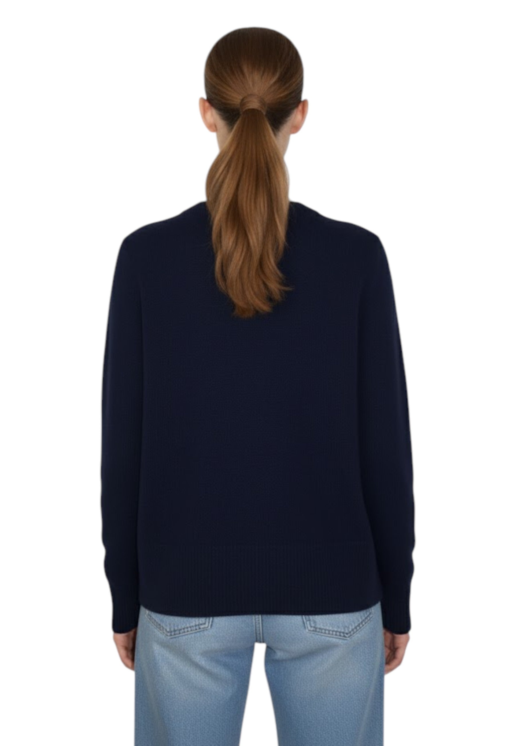 GIROCOLLO MANICA LUNGA Blu Hekla & Co