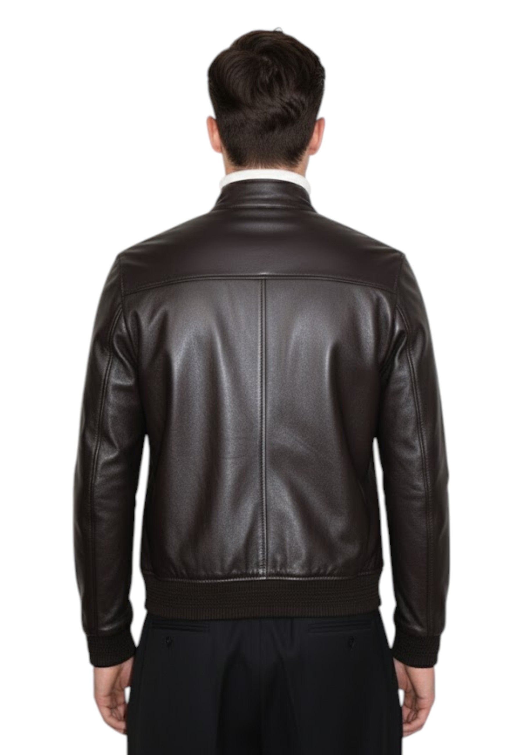 GIUBBOTTI IN PELLE Marrone Authority