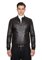 GIUBBOTTI IN PELLE Marrone Authority