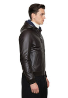 GIUBBOTTI IN PELLE Marrone Authority