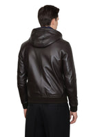 GIUBBOTTI IN PELLE Marrone Authority