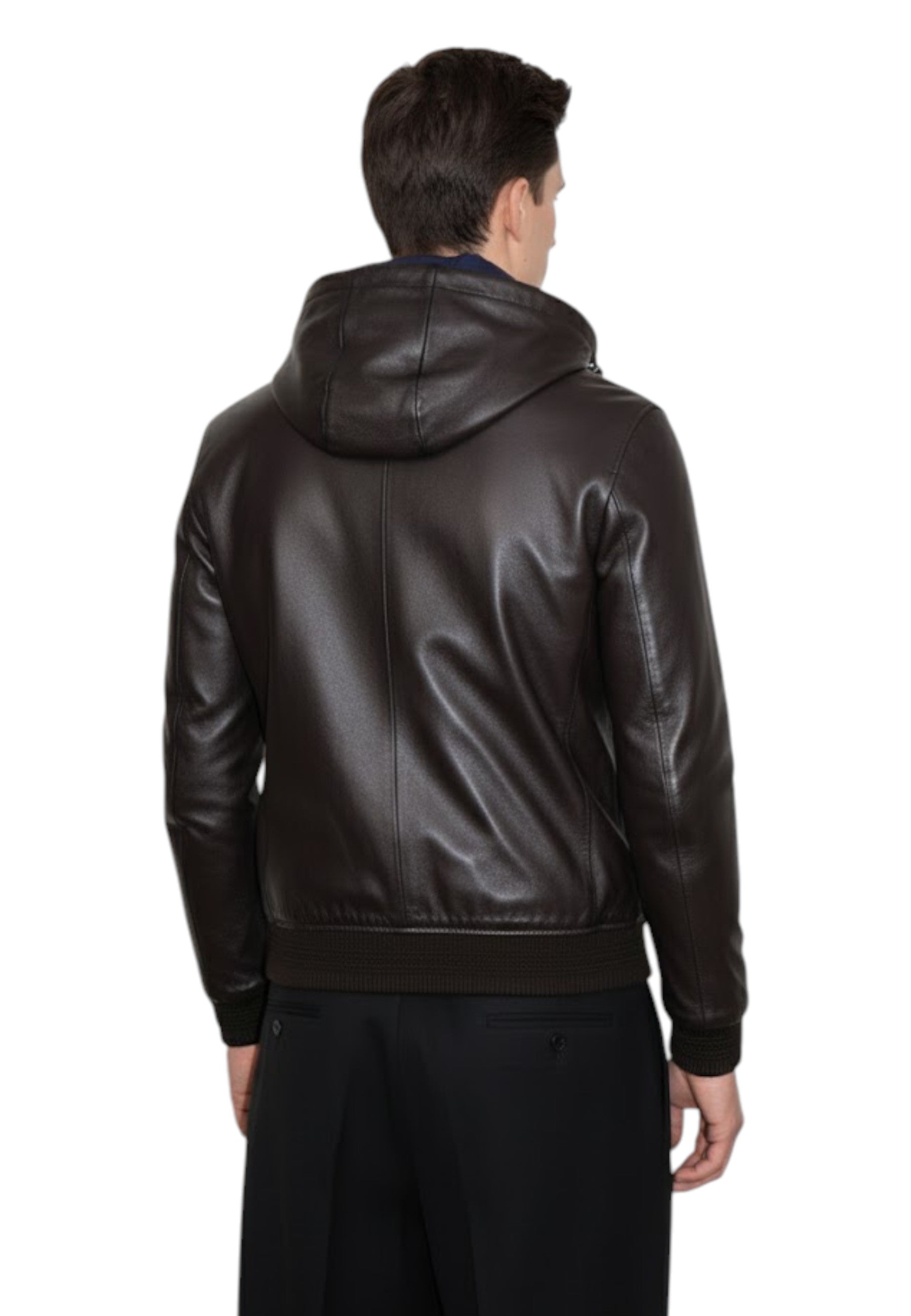 GIUBBOTTI IN PELLE Marrone Authority