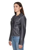 GIUBBOTTI IN PELLE Nero Authority