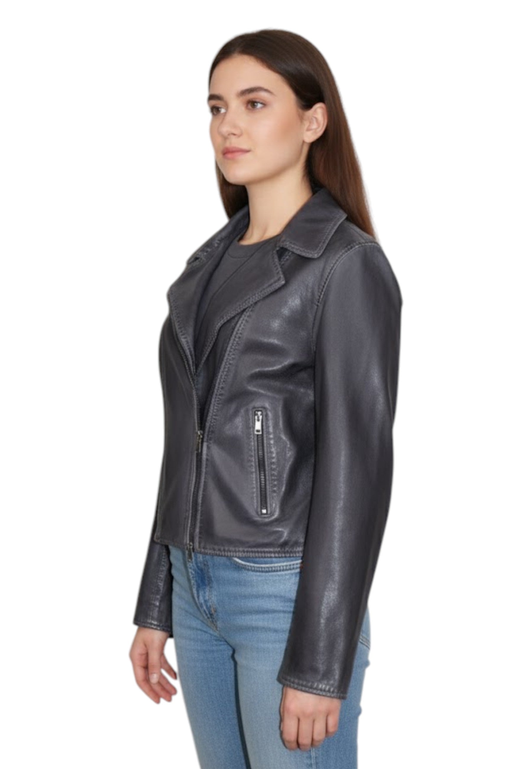 GIUBBOTTI IN PELLE Nero Authority