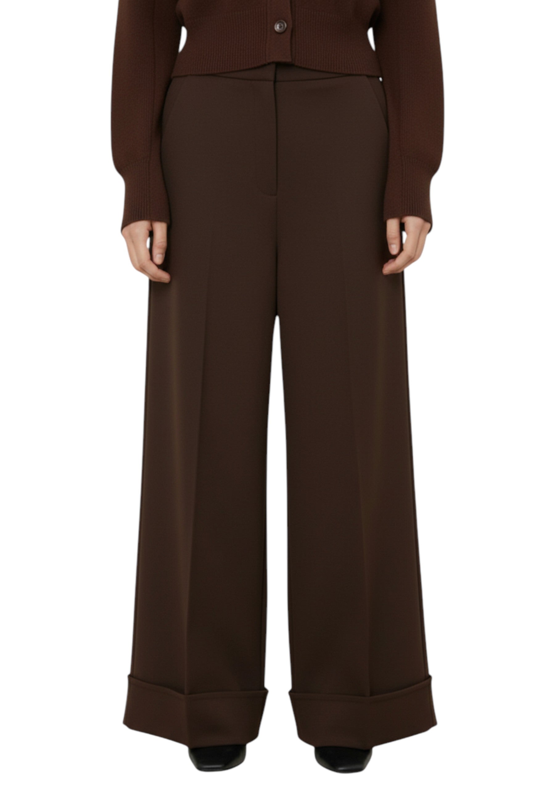 PANTALONI Marrone Meimei J