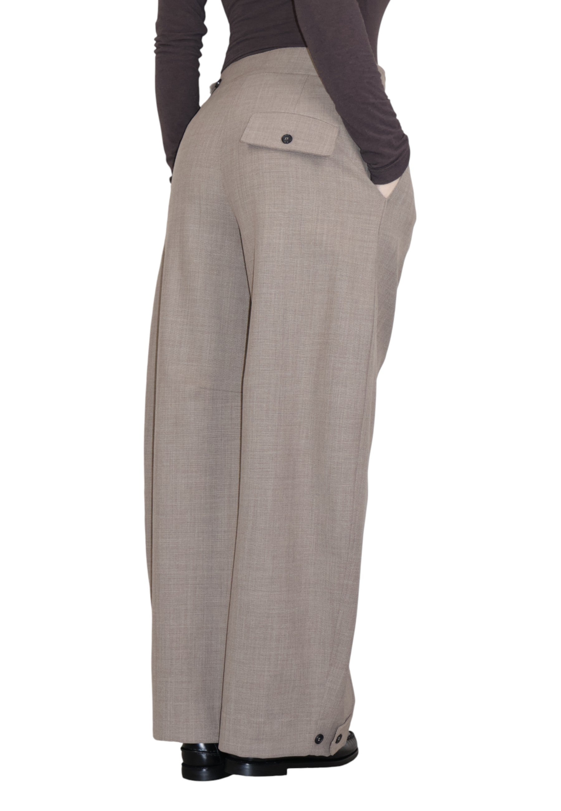 PANTALONI Beige Meimei J