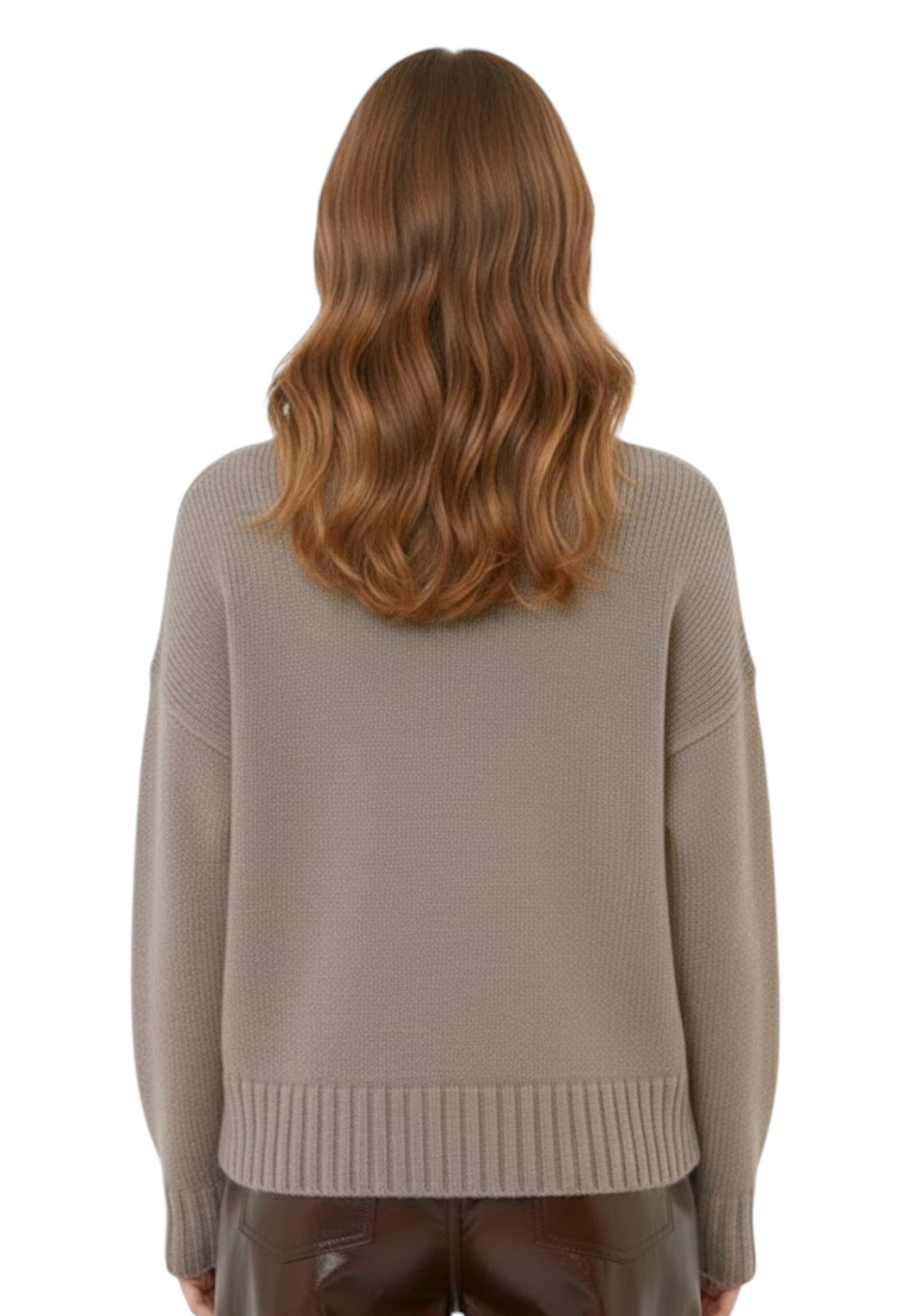 MAGLIE A LUPETTO Marrone Meimei J