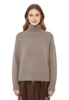 MAGLIE A LUPETTO Marrone Meimei J