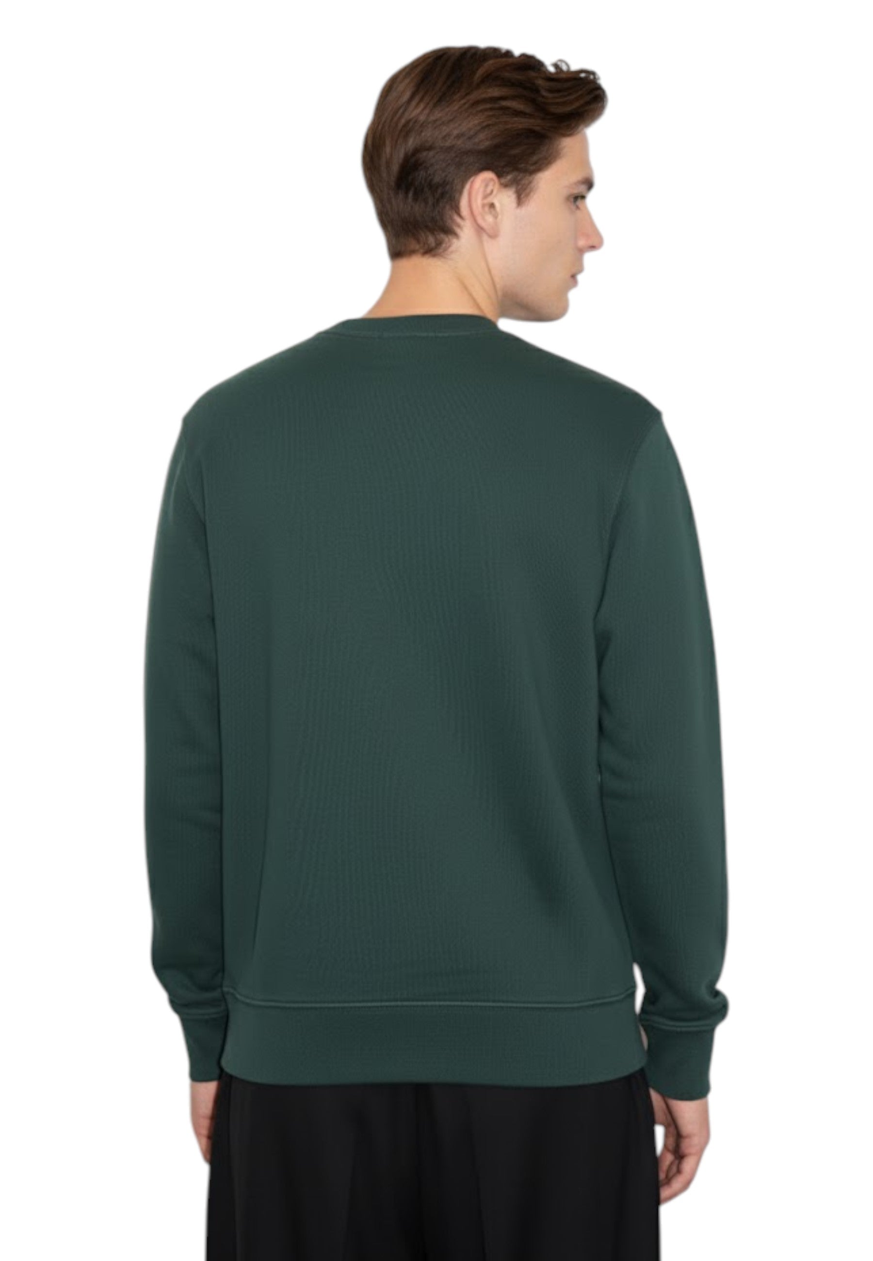 FELPA A GIROCOLLO Verde Roy Roger's