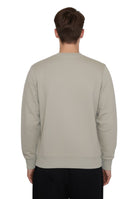 FELPA A GIROCOLLO Beige Roy Roger's