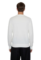 FELPA A GIROCOLLO Bianco Roy Roger's