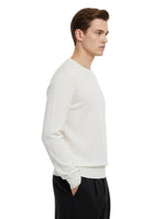 FELPA A GIROCOLLO Bianco Roy Roger's