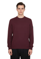 FELPA A GIROCOLLO Rosso Roy Roger's