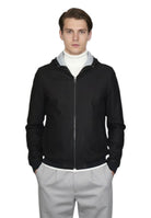 GIUBBOTTI IN PELLE Nero Emanuele Curci