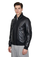 GIUBBOTTI IN PELLE Nero Emanuele Curci