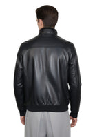 GIUBBOTTI IN PELLE Nero Emanuele Curci