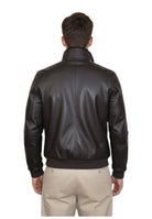 GIUBBOTTI IN PELLE Marrone Emanuele Curci