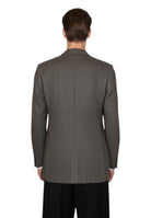 BLAZER MONOPETTO Marrone Galà