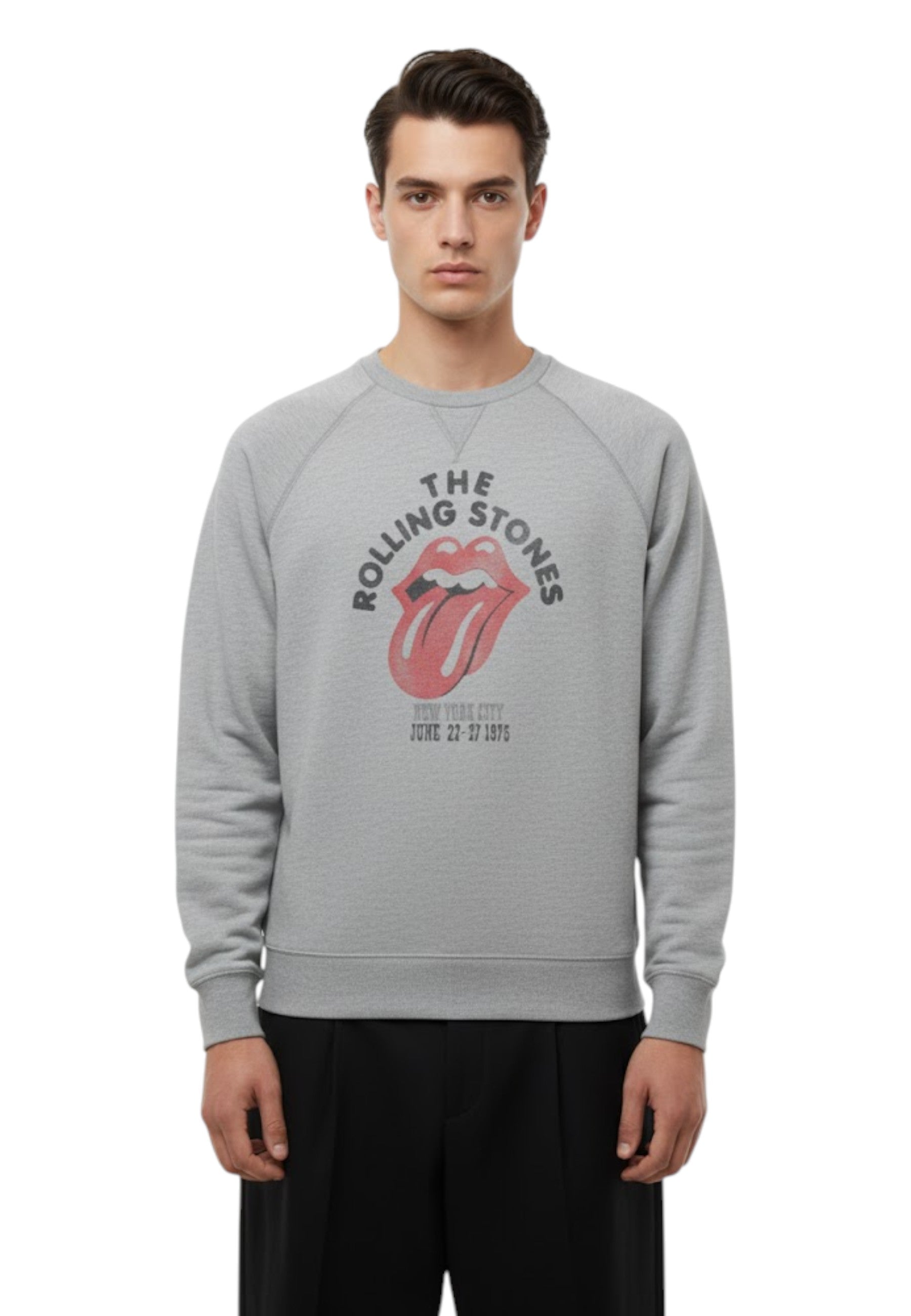 FELPA A GIROCOLLO Grigio In The Box