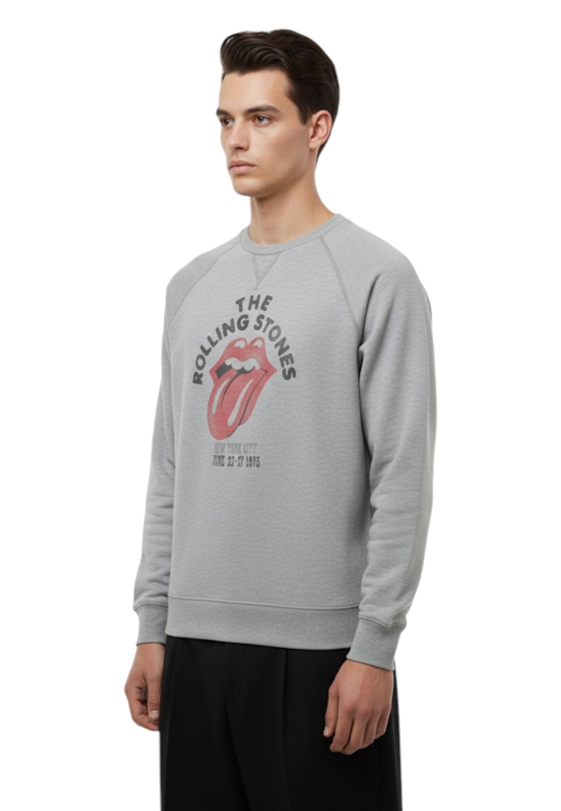 FELPA A GIROCOLLO Grigio In The Box