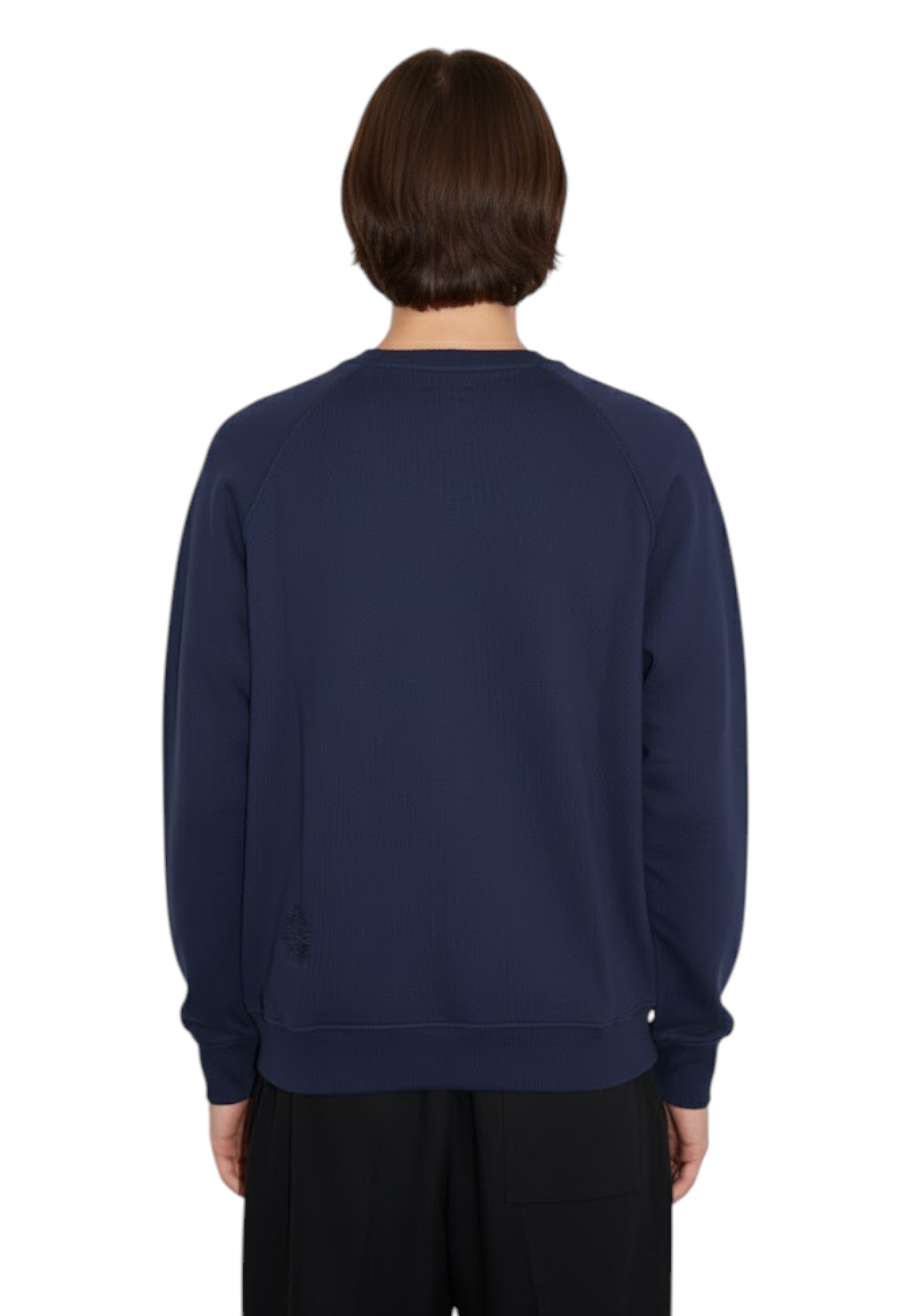 FELPA A GIROCOLLO Blu In The Box