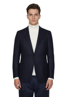 BLAZER MONOPETTO Blu Bagnoli