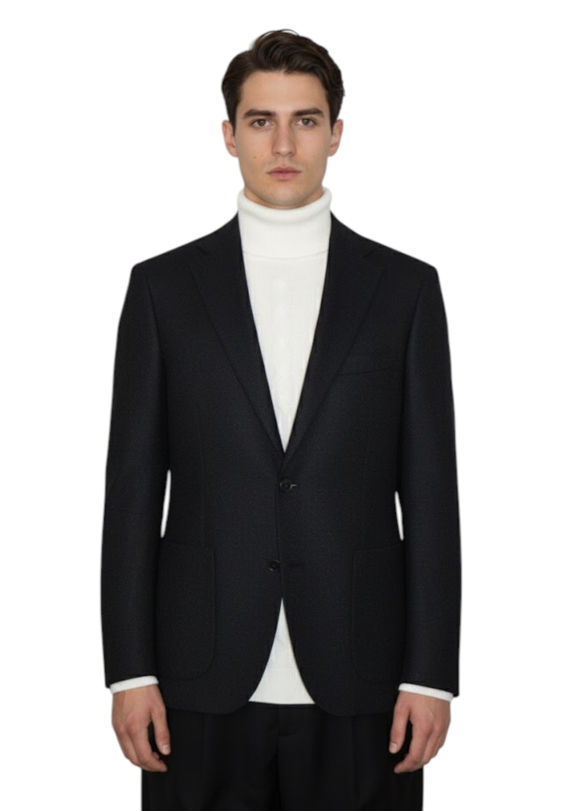 BLAZER MONOPETTO Nero Bagnoli