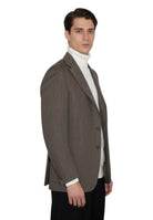 BLAZER MONOPETTO Marrone Bagnoli