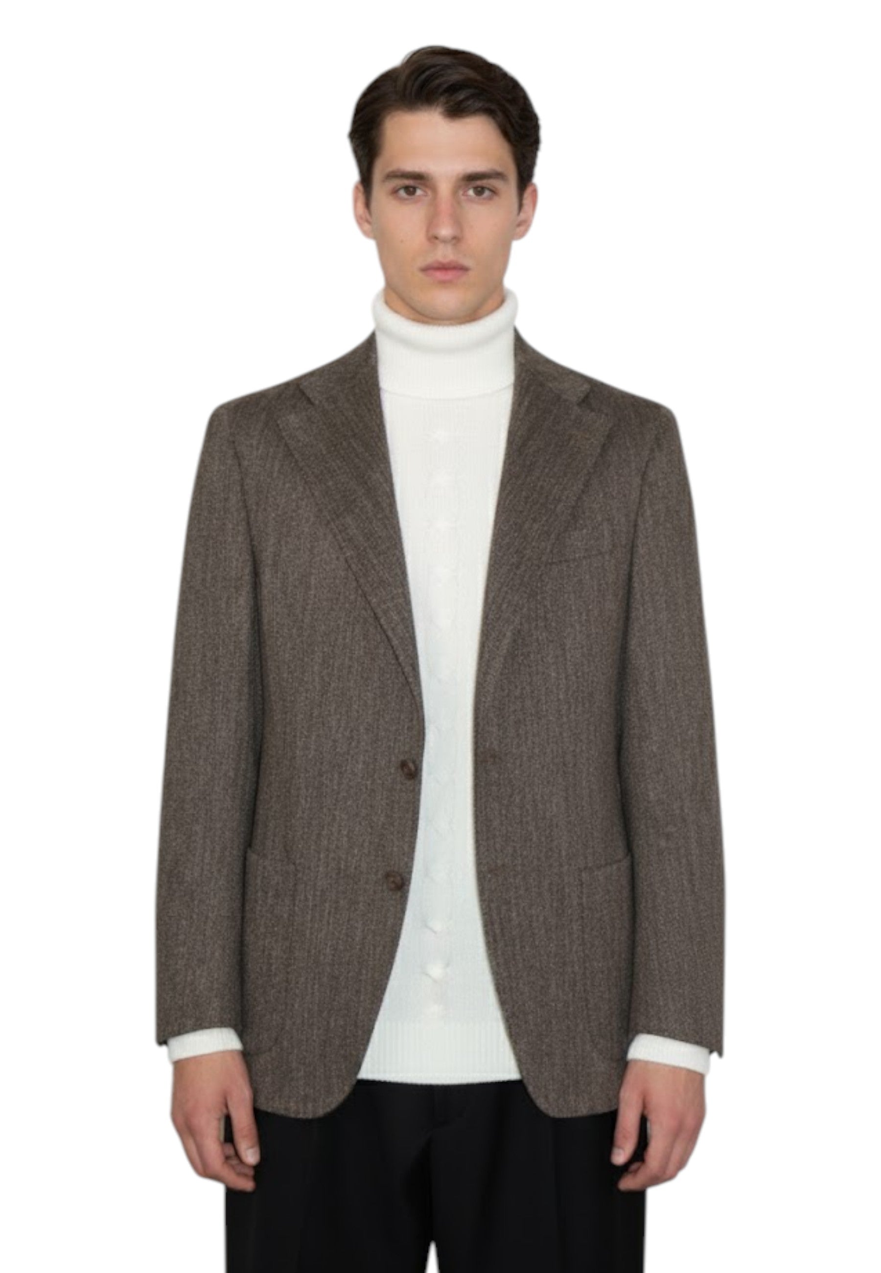 BLAZER MONOPETTO Marrone Bagnoli