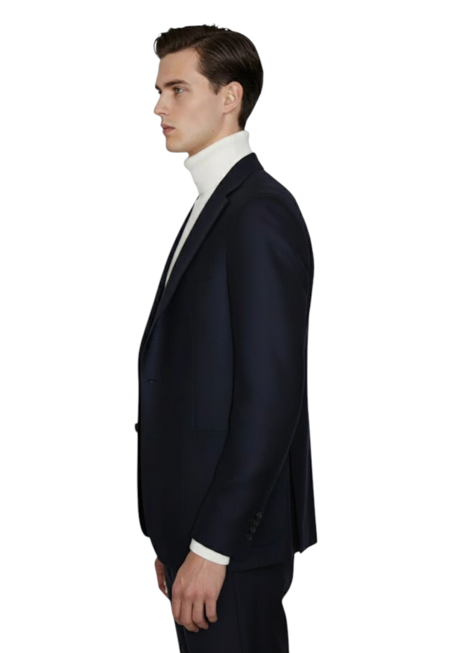 BLAZER MONOPETTO Blu Bagnoli
